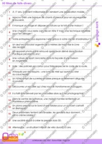 50 titres de faits-divers