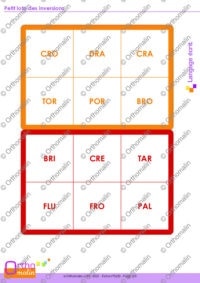 Petit loto des inversions