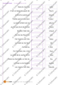 A chaque phrase un mot