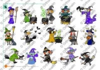 Cluedo Amis des sorcières Halloween (niveau 1)