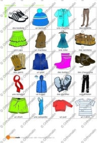 3 jeux sur les vêtements