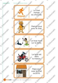 Domino des phrases simples