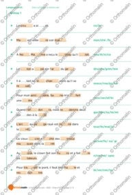 Des syllabes à retrouver