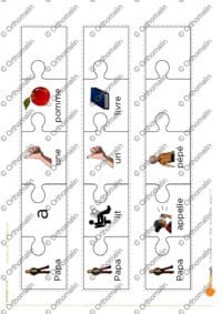 Puzzles de phrases /p/