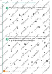 Conjonctions de coordination : jeux de barrage de lettres