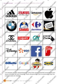 Les objets et services d’hier et aujourd’hui (version loto)