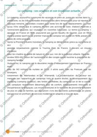 Origines et évolutions du camping
