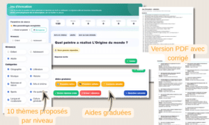 Jeu d'évocation multi-thèmes