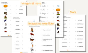 Créez votre jeu à relier avec images, mots, texte libre