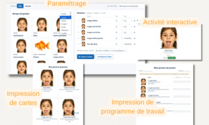 Travailler les praxies et proposer un enchainement de mouvements bucco-faciaux