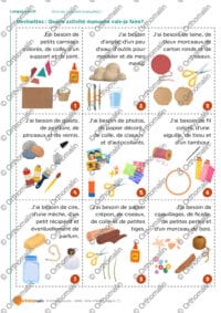 Vive les activités manuelles !